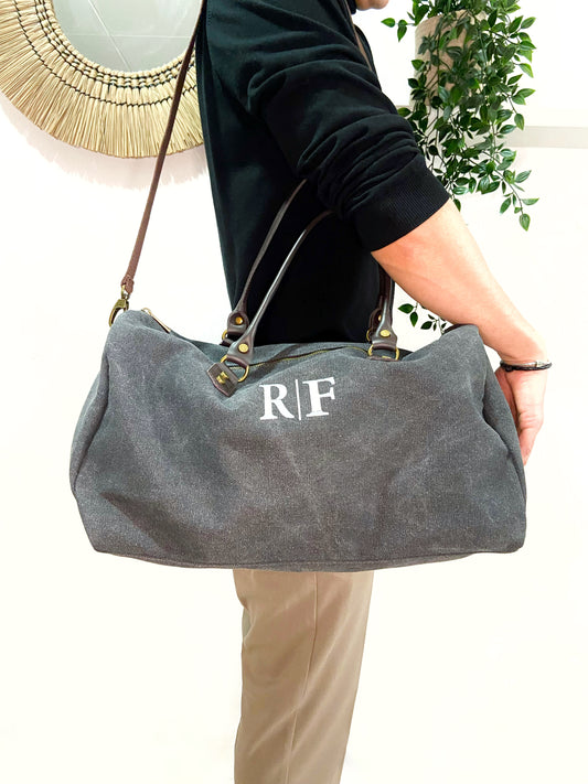 BOLSA DE VIAJE PERSONALIZABLE NEGRO