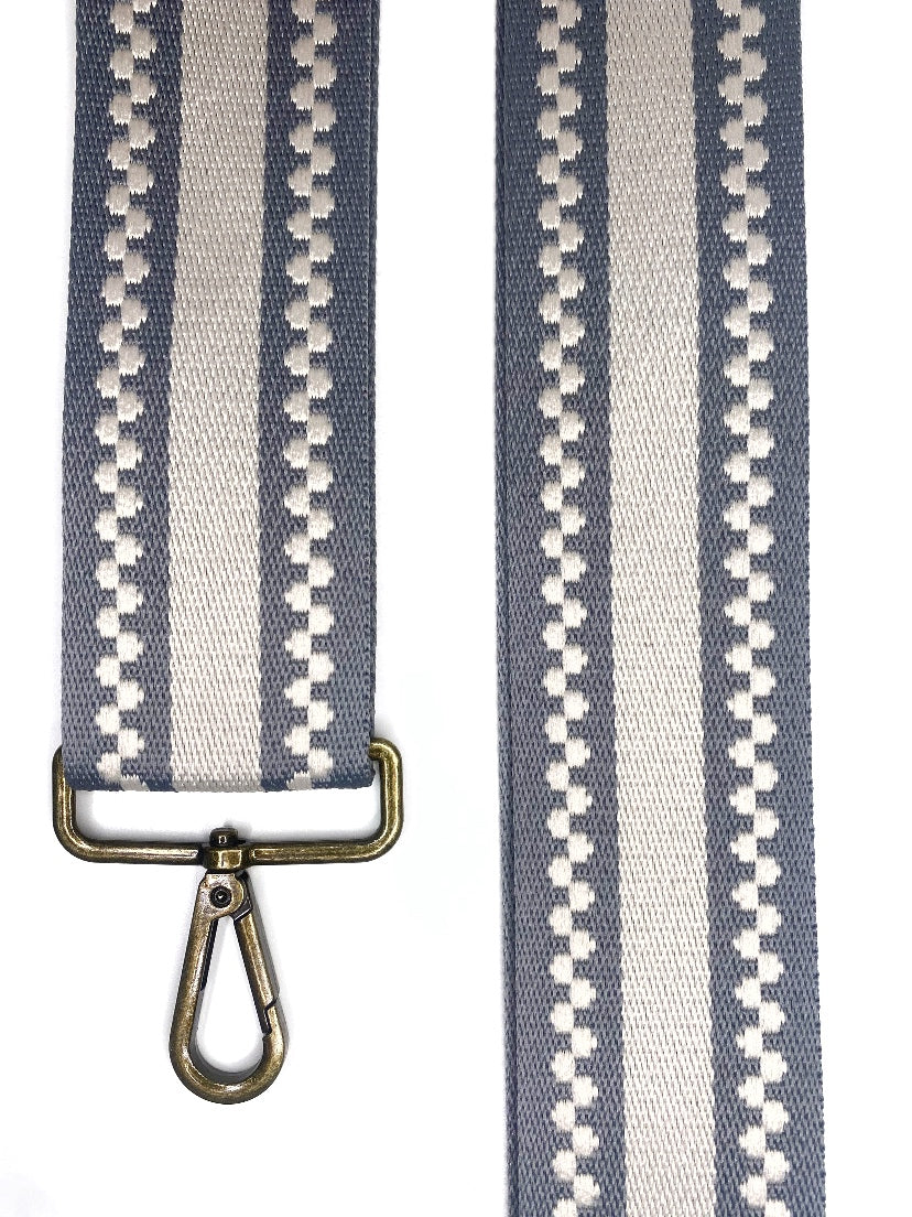 BANDOLERA ETNICA/ESTAMPADA GRIS