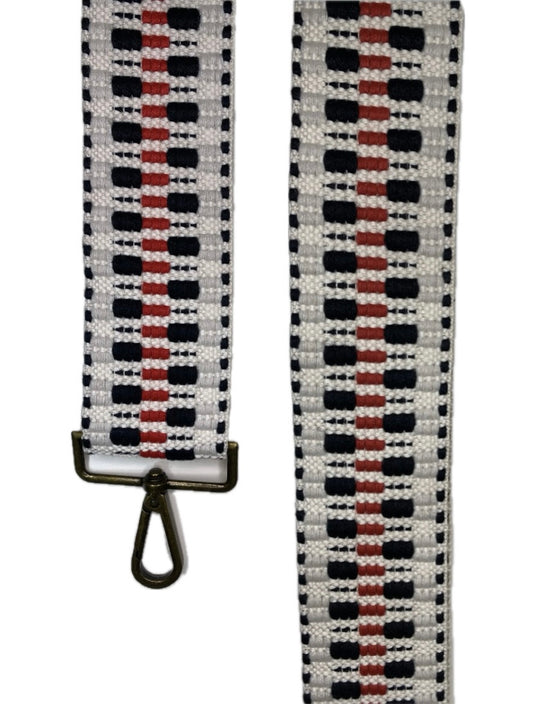 BANDOLERA ETNICA/ESTAMPADA BLANCO NEGRO